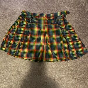 Rainbow School Girl Skirt